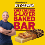 Robert Irvine's Fit Crunch Snack Size Whey Protein Baked Bar - Chocolate Peanut Butter