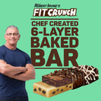 Robert Irvine's Fit Crunch Snack Size Whey Protein Baked Bar - Mint Chocolate Chip