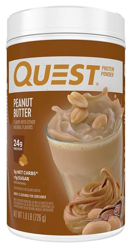 Quest Nutrition Protein Powder in Peanut Butter #Size_1.6 lb., product image 9.