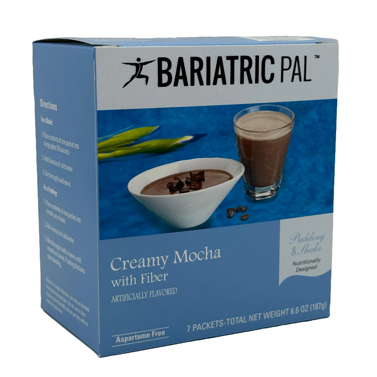 Protein Pudding & Shake, Creamy Mocha with Fiber, image 1
