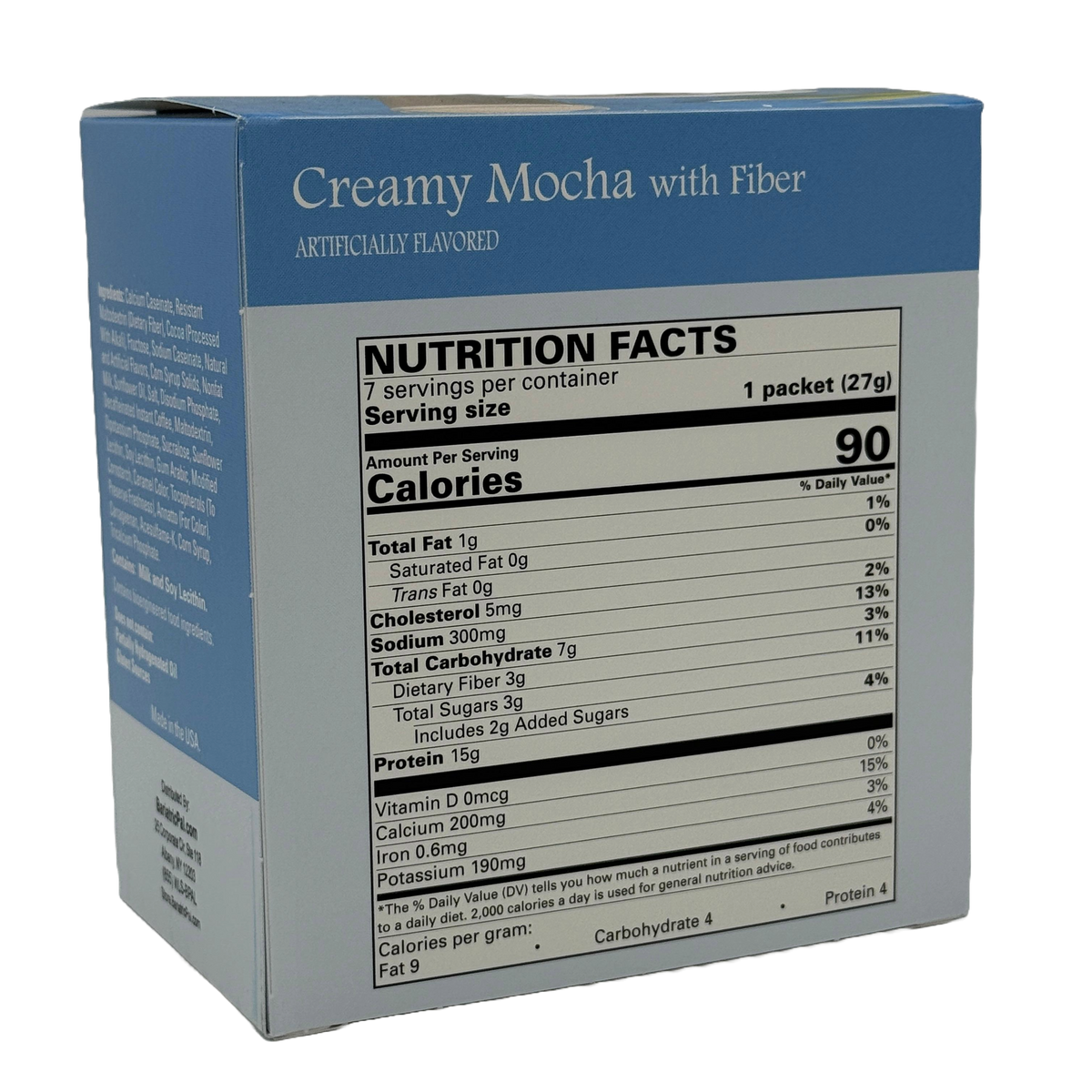 Protein Pudding & Shake, Creamy Mocha with Fiber, image 6