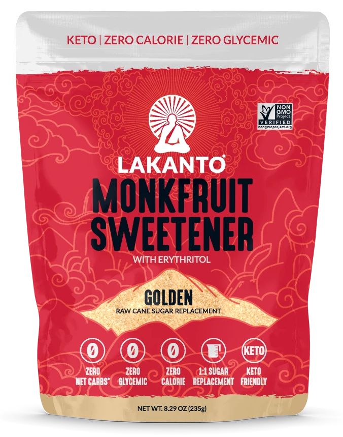 Lakanto Monkfruit Sweetener - Golden 8.29oz (235g)