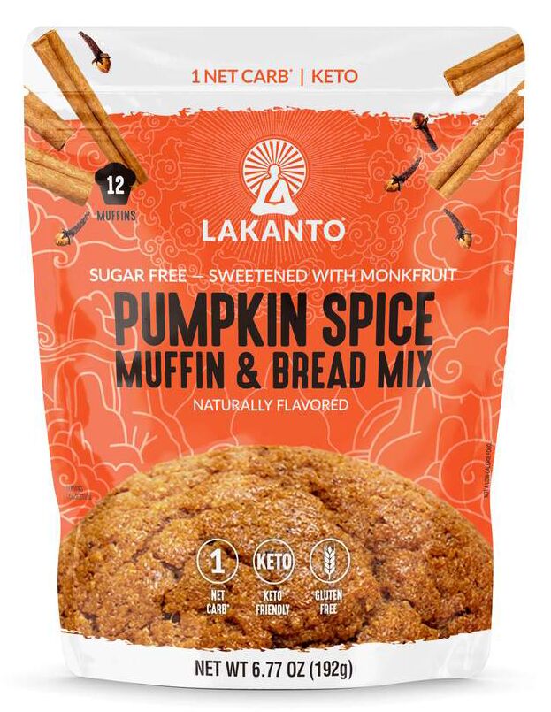 Lakanto Sugar Free Muffin & Bread Mix - Pumpkin Spice, 6.77 oz