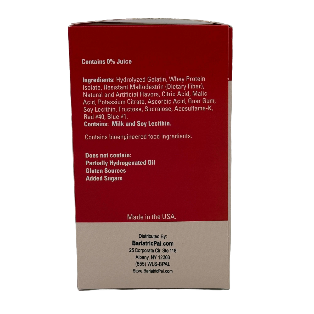 Protein Fruit Drink, Fruity Cranberry Grape (Aspartame Free), image 2