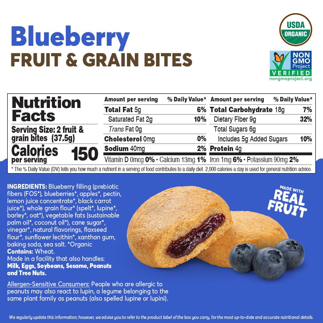 Olyra Soft Baked Bites, 5.3 oz - Blueberry