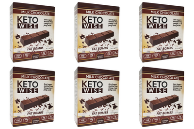 Healthsmart Keto Wise Solid Chocolate Fat Bombs