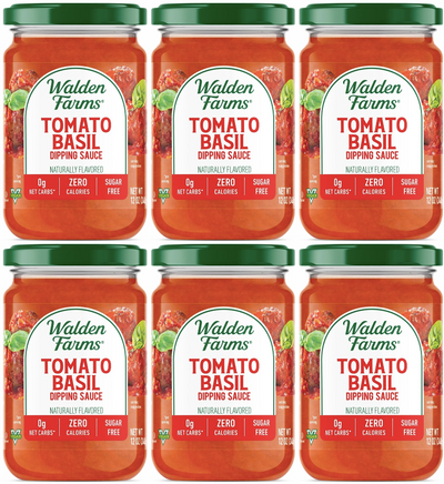 Walden Farms Pasta Sauce, Tomato & Basil / Case of 6.