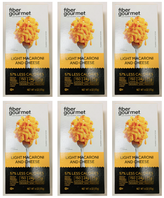 Fiber Gourmet Light Macaroni and Cheese 6 oz