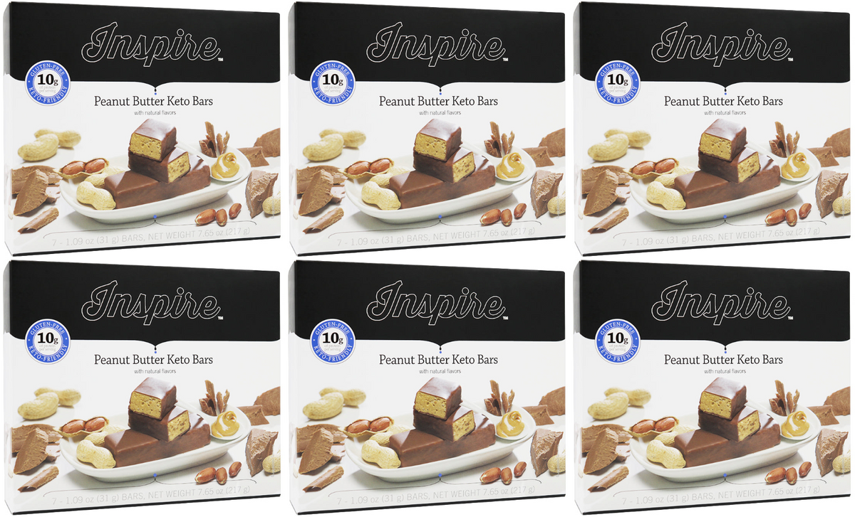 Inspire Keto Protein Bars - Peanut Butter - High-quality Protein Bars at Store