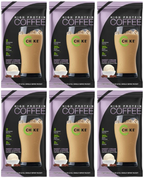 Chike Nutrition High Protein Iced Coffee Single Serving Packets - Sweet Cream, 6-Pack