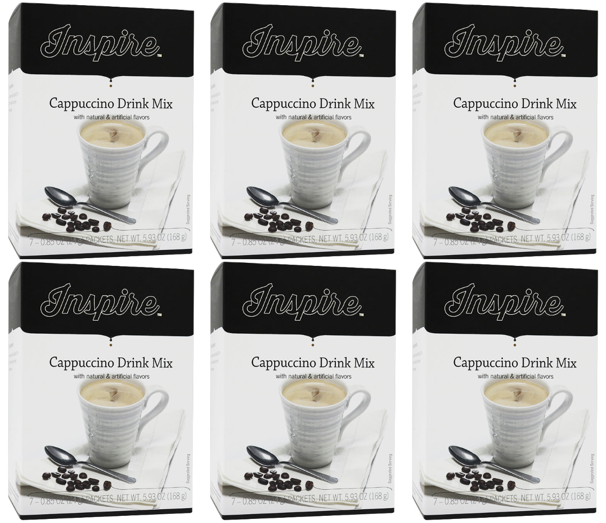 Inspire 15g Hot Protein Mix - Decaf Cappuccino - High-quality Hot Drinks at Store