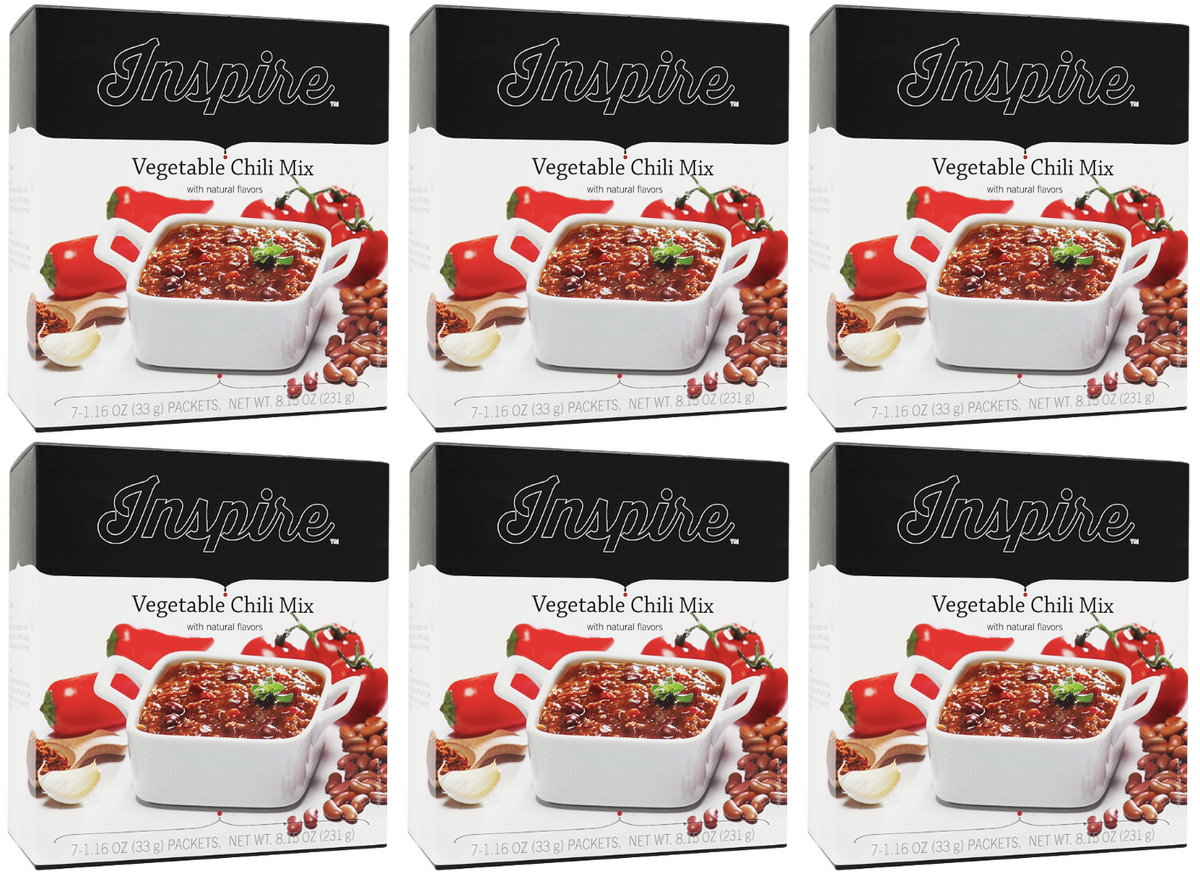 Inspire Protein Entree - Vegetable Chili Mix - High-quality Entrees at Store