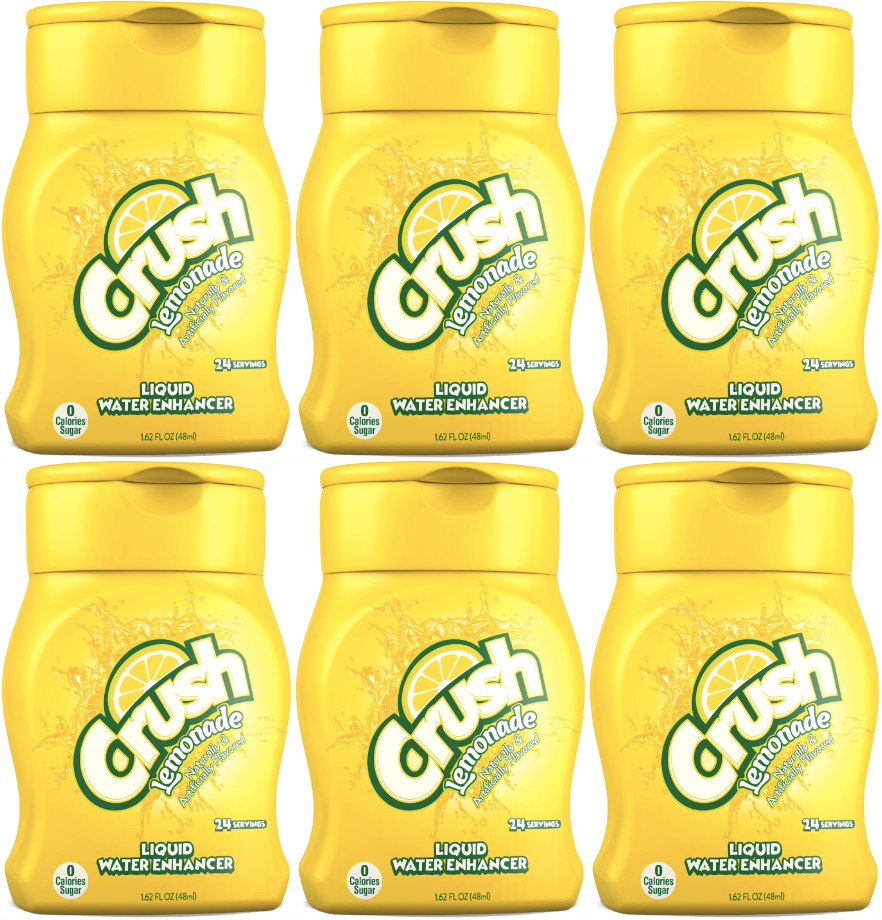 Crush Water Enhancer - Lemonade 6-Pack