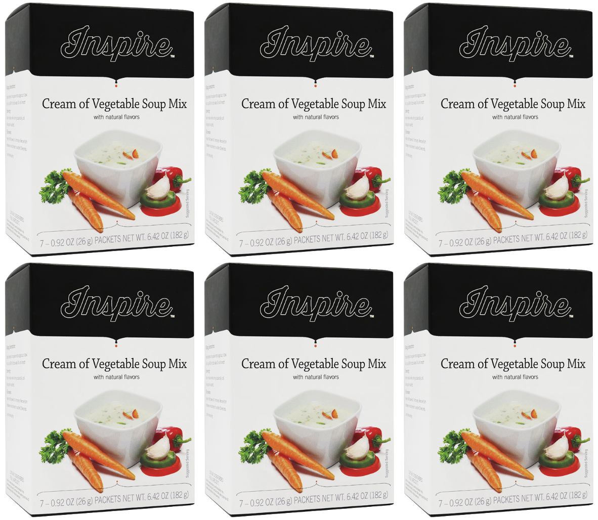 Inspire Protein Soup - Cream of Vegetable - High-quality Soups at Store