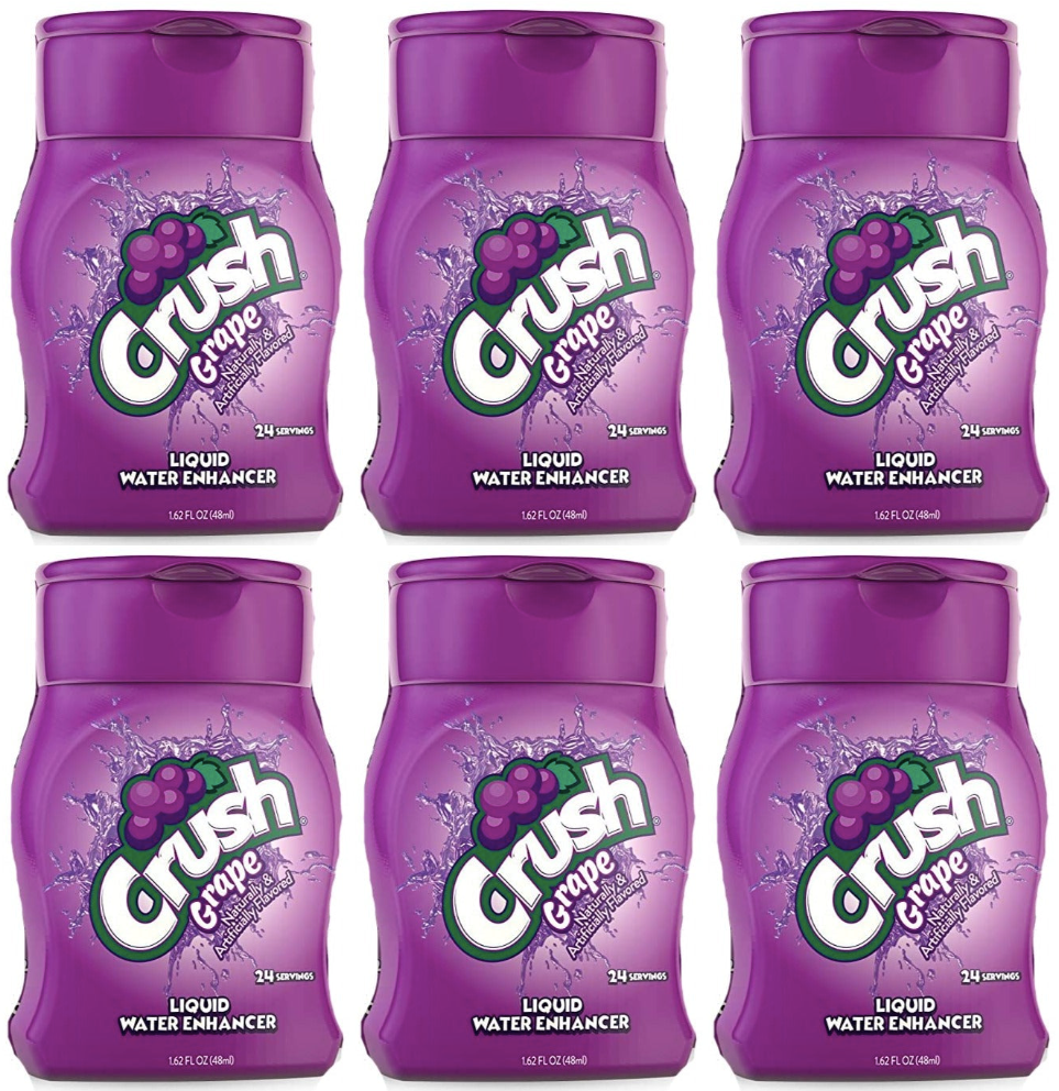 Crush Water Enhancer - Grape 6-Pack
