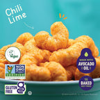 CauliPuffs Gluten Free Cauliflower Puffed Snacks - Vegan Chili Lime