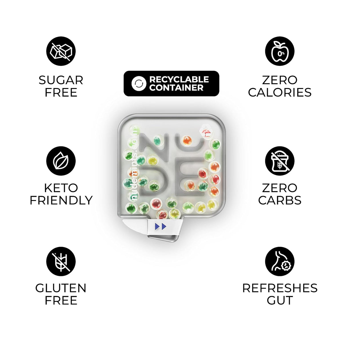 Breath + Gut Mints For Gut Healthy by NUDE - Fusion — gallery image 7