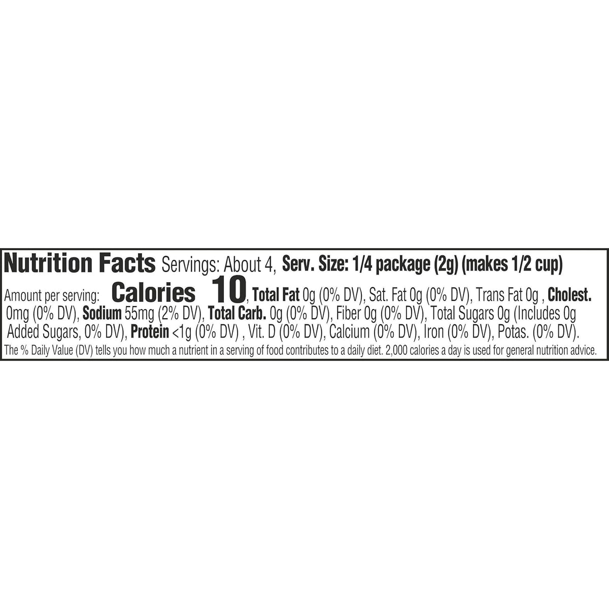 Jell-O Sugar-Free Instant Gelatin - Black Cherry One Pack (0.3 oz)