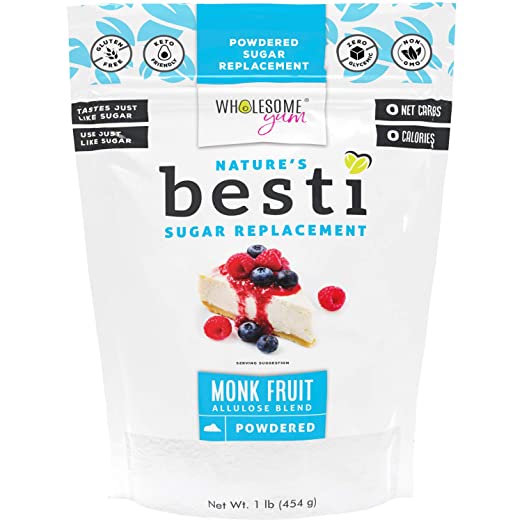 Wholesome Yum Besti Powdered Monk Fruit Allulose Blend - 1lb