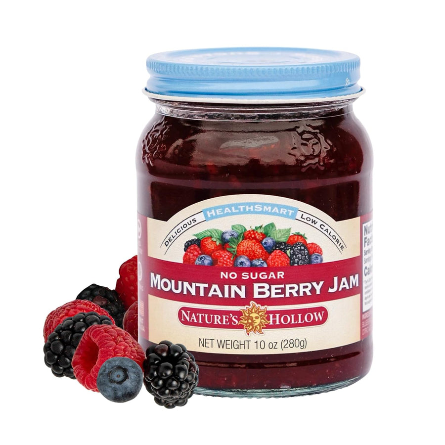 Nature's Hollow HealthSmart Sugar Free Jam, 10 oz. / Mountain Berry.