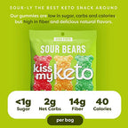 Kiss My Keto Gummies - Sour Bears, One Bag