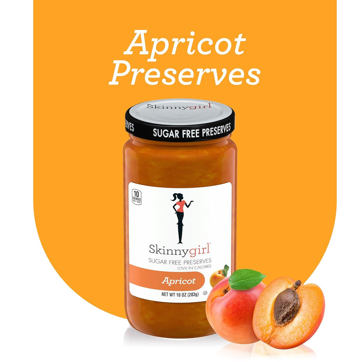 Skinnygirl Sugar Free Cocktail Inspired Preserves, 10 oz - Apricot
