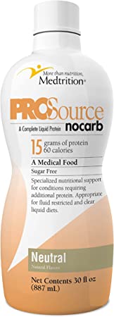 ProSource NoCarb Liquid Protein - Neutral / One Bottle (30 fl oz)