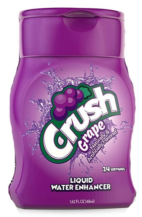Crush Water Enhancer - Grape One Bottle (1.62 fl oz)