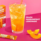 Dunkin' Refreshers Drink Mix, 10 sticks - Peach Passion Fruit Lemonade
