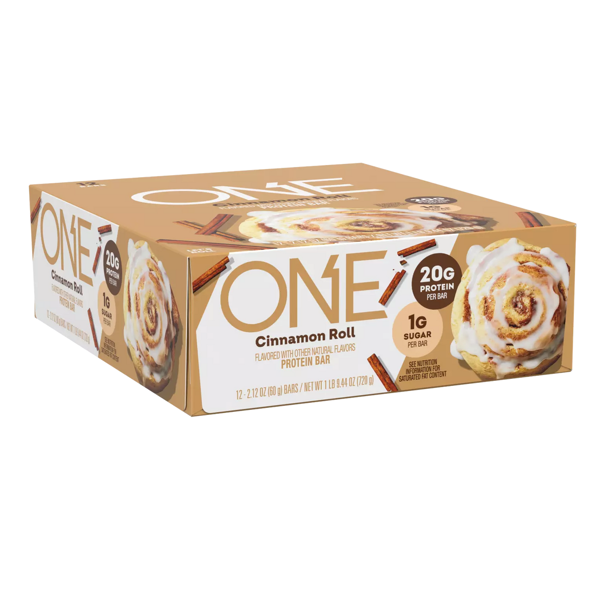 ONE Protein Bar - Cinnamon Roll 12 bars