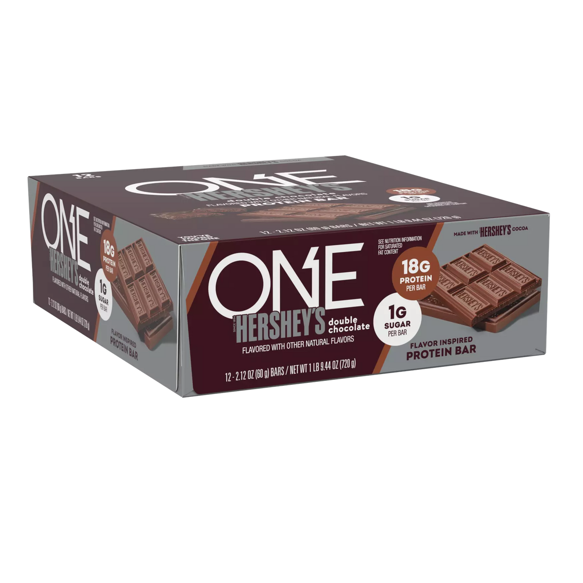 ONE Protein Bar - Hershey's Double Chocolate 12 bars