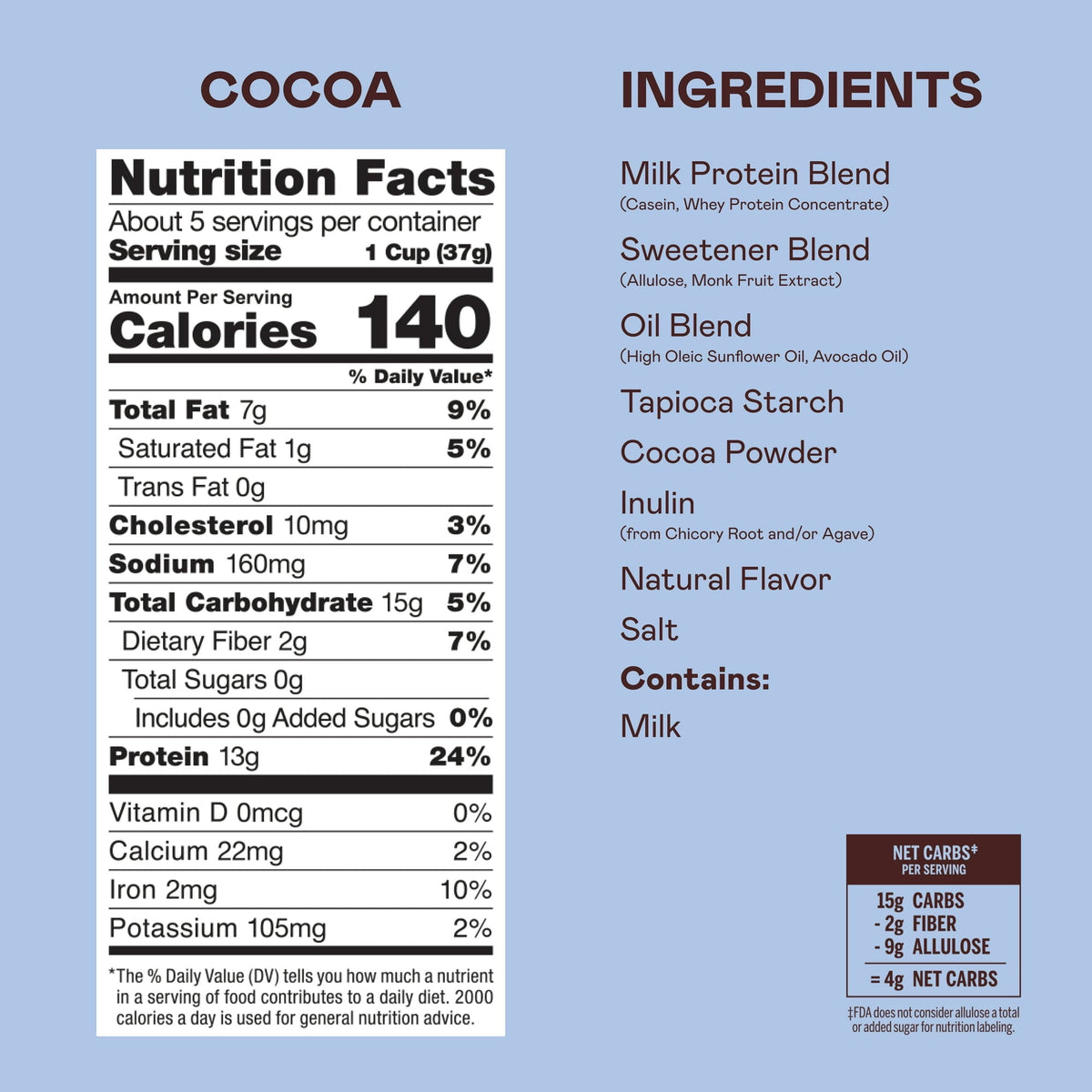 Magic Spoon Protein Cereal, 7oz - Cocoa