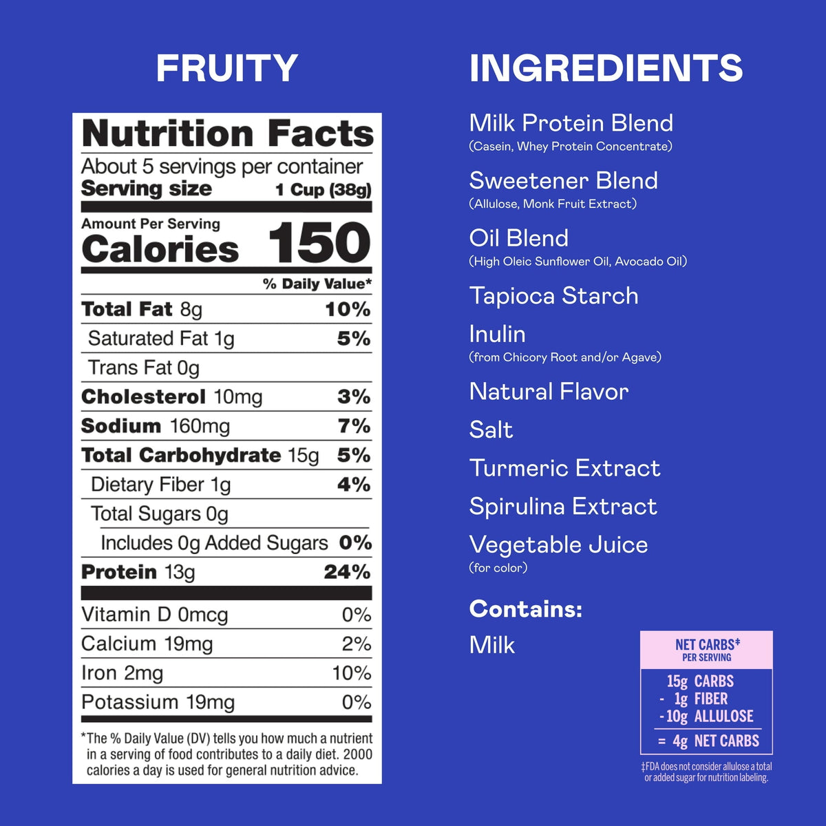 Magic Spoon Protein Cereal, 7oz - Fruity
