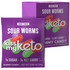Kiss My Keto Gummies - Sour Worms