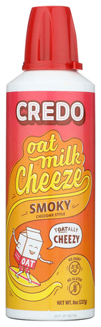 Credo Gluten Free Oat Milk Spray Cheeze - Smoky