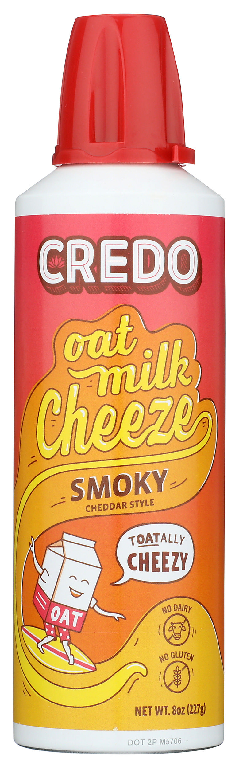 Credo Gluten Free Oat Milk Spray Cheeze - Smoky
