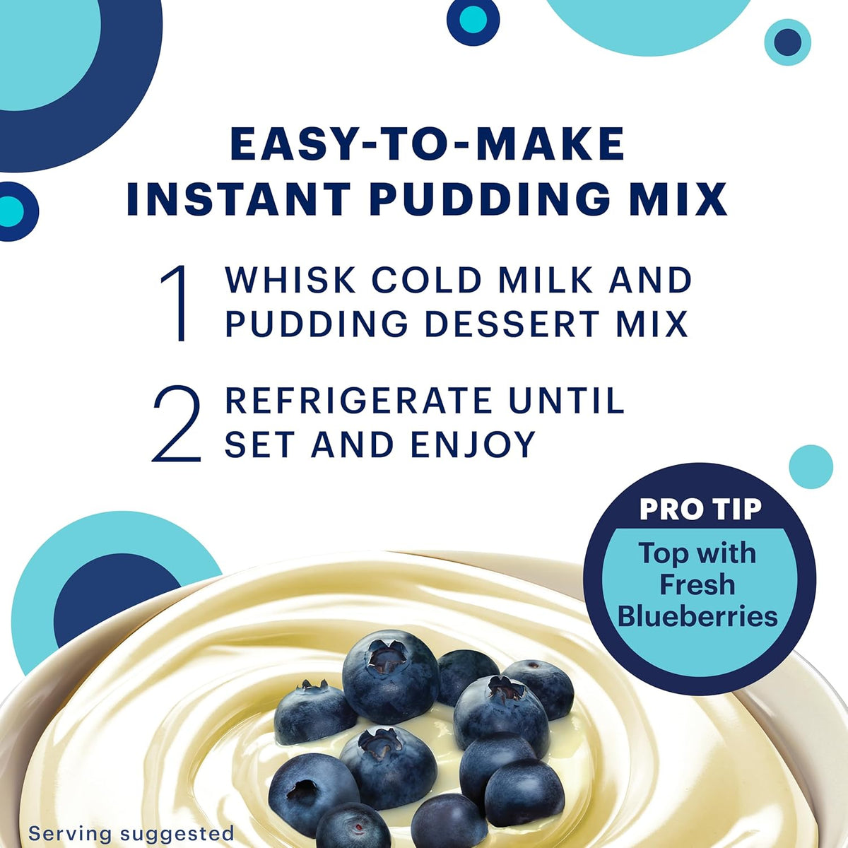 Sprinkles Sugar-Free Pudding & Pie Filling - Lemon Blueberry Cupcake (1.71 oz)