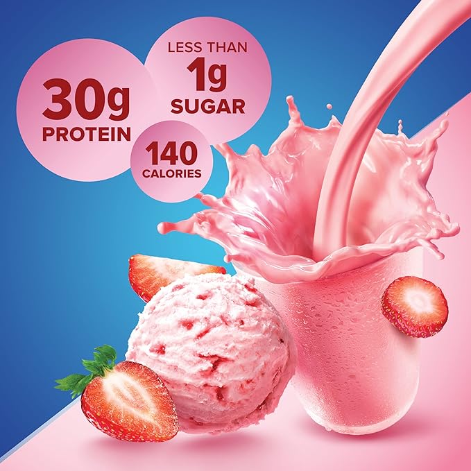 Pure Protein Complete Protein Shake - Strawberry Milkshake 11 fl oz.