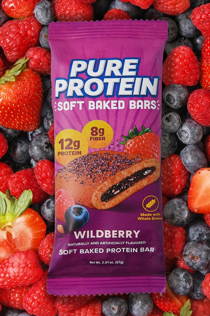 Pure Protein Soft Baked Protein Bars - Wildberry