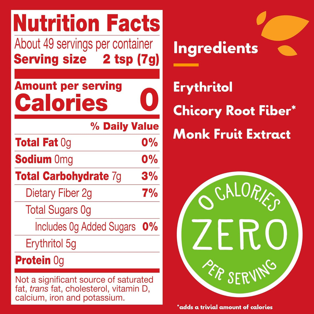 Truvia Sweet Complete Granulated All-Purpose Monk Fruit Sweetener - 12 oz (340g)