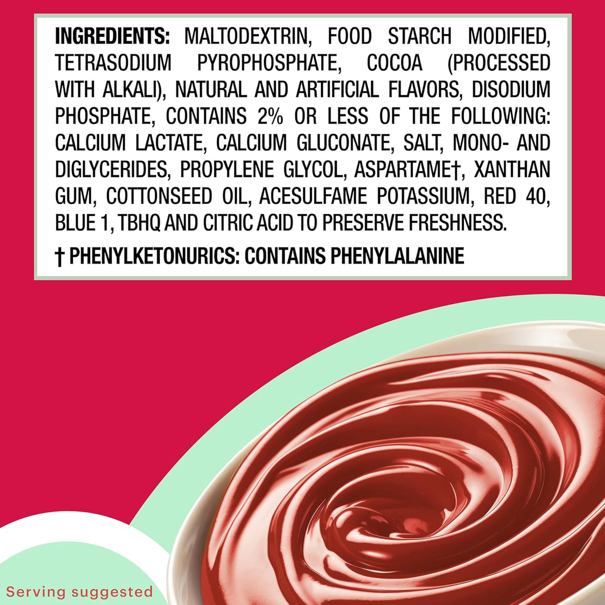 Sprinkles Sugar-Free Pudding & Pie Filling - Red Velvet Cupcake(1.68 oz)