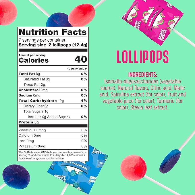 Smart Sweets Lollipops 86g (3 oz) — gallery image 2