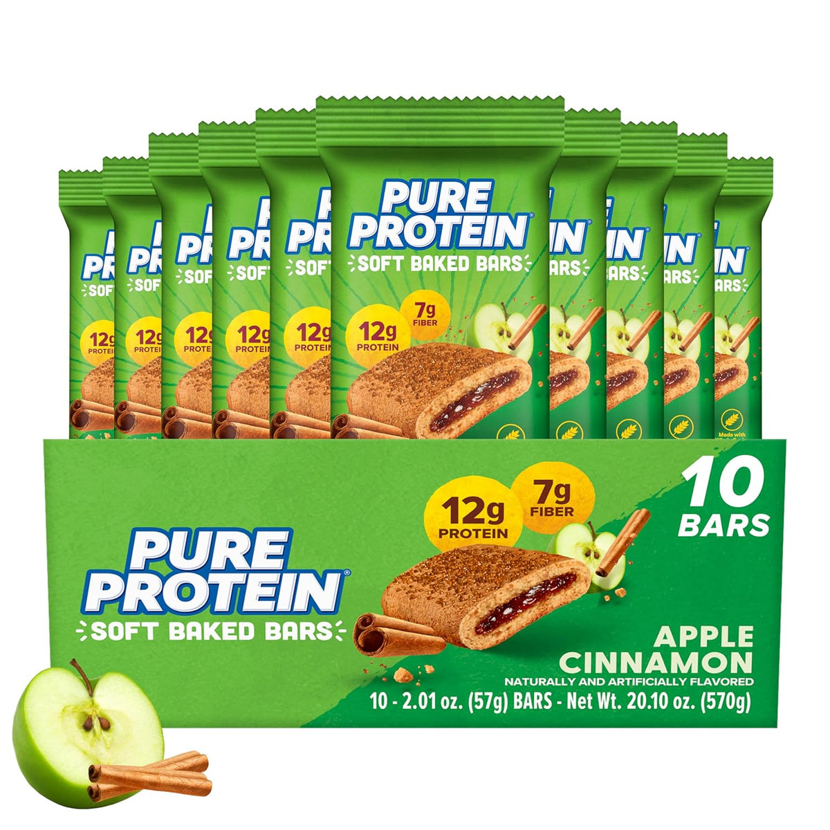 Pure Protein Soft Baked Protein Bars - Apple Cinnamon