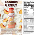 Premier Protein 30g Protein Shake - Peaches & Cream, 11.5 fl oz