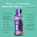 OWYN Plant-Based Protein Shake 20g - Cookie & Creamless One Bottle