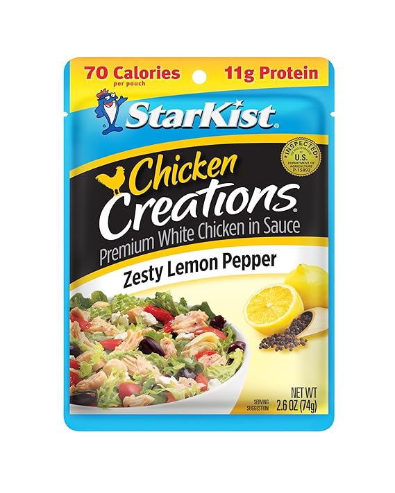 Starkist Chicken Creations, 2.6 oz - Zesty Lemon Pepper
