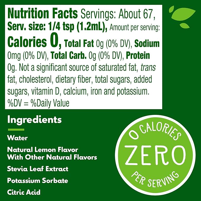 Truvia Calorie-Free Liquid Sweetener - Lemon