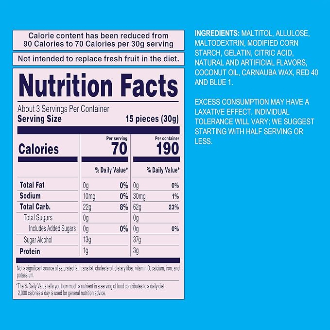 Welch’s Zero Sugar Fruity Bites, 3 oz - Mixed Fruit