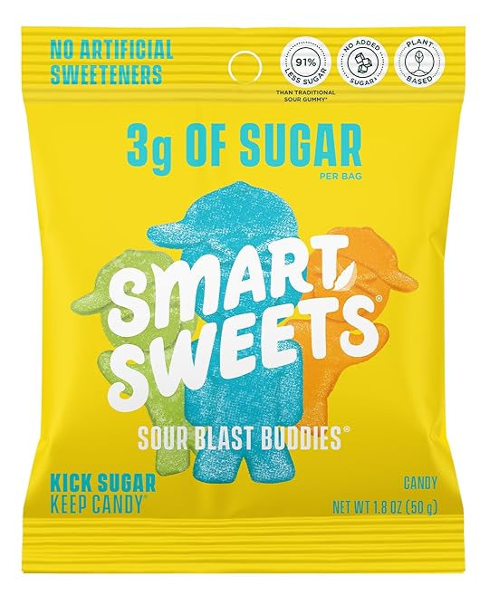 Smart Sweets Sour Blast Buddies 50g (1.8 oz) product package
