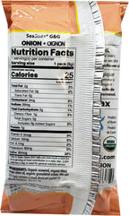 SeaSnax Grab & Go Seaweed Snacks - Toasty Onion, 0.18 oz.